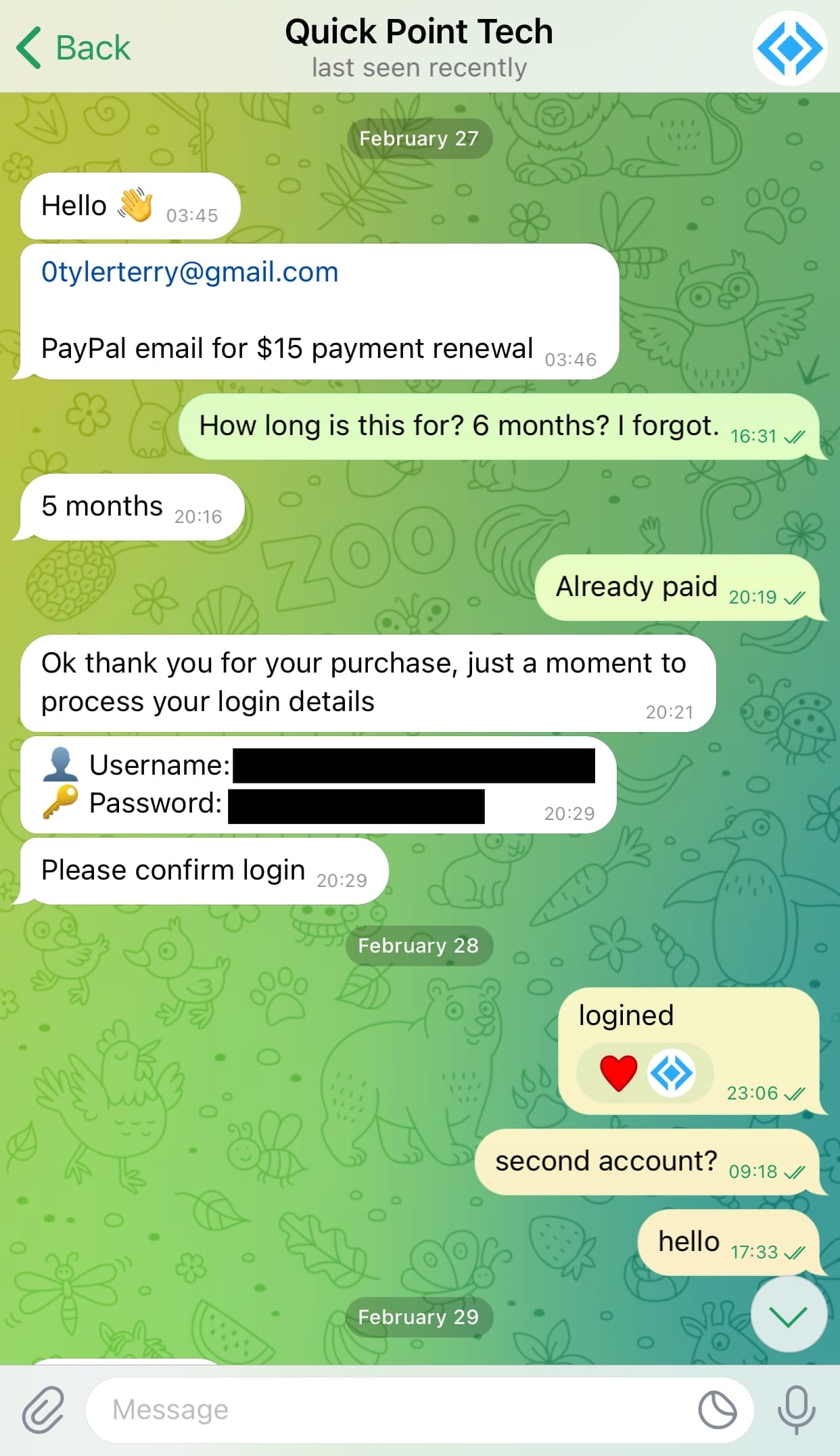 Quick Point Tech is a scammer